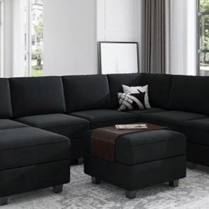 Black Sectional Couch